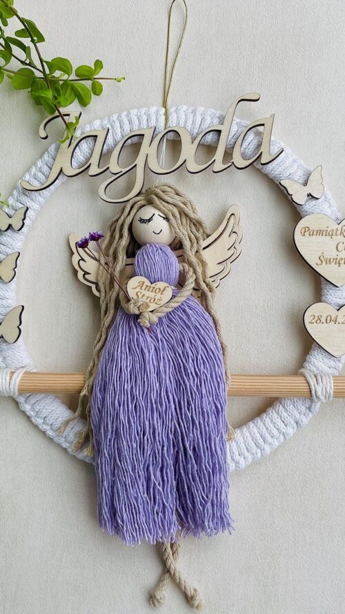 Aniołek na obręczy