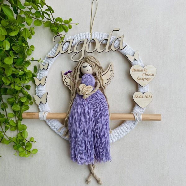 Aniołek na obręczy