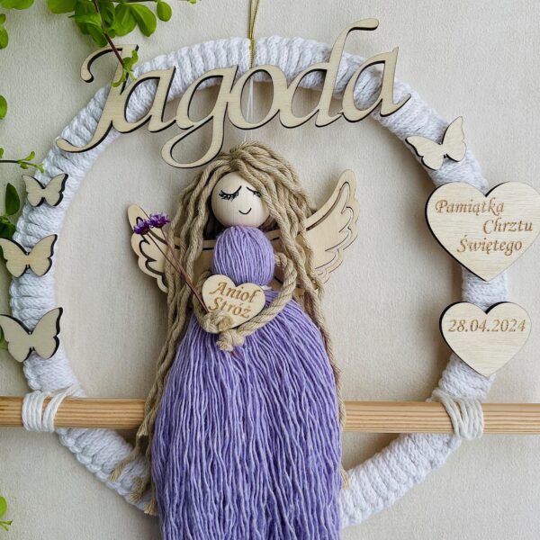 Aniołek na obręczy 2