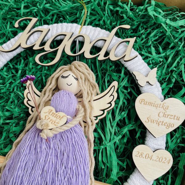 Aniołek na obręczy 6