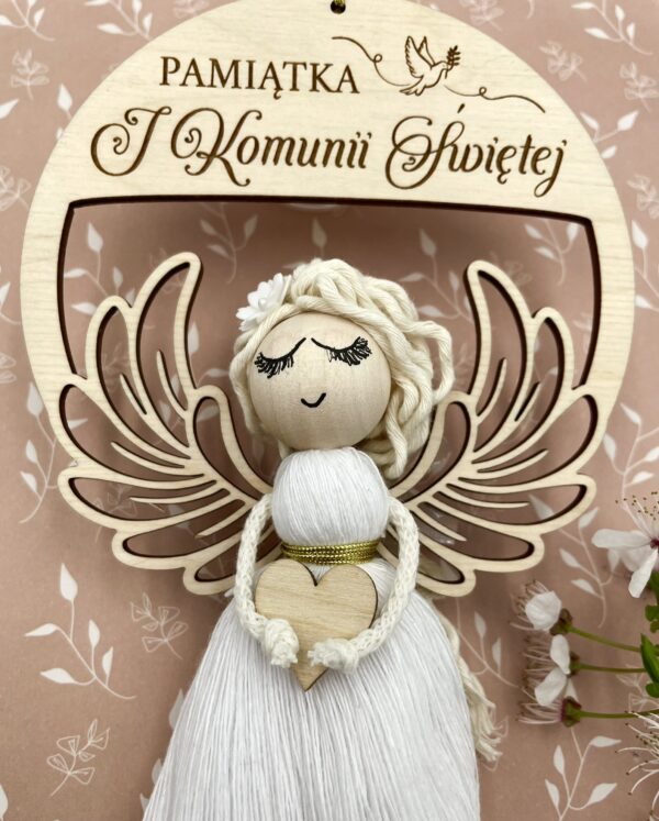 Aniołek na Pamiątkę Pierwszej Komunii Świętej